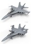 LS-013  авиация  Boeing F/A-18F Super Hornet  (1:48) 4897038553204
