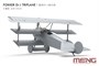 QS-003  авиация  Fokker Dr.I Triplane  (1:24) 4897038553020