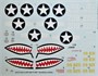 SH72149  авиация  P-40F Warhawk "Guadalcanal Hawks"  (1:72) 8594071082246
