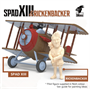 SK003  авиация  Spad XIII & Rickenbacker 6972444300340