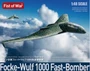UA48002  авиация  Focke-Wulf 1000 Fast Bomber  (1:48) 4589913272811