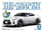 05639  автомобили и мотоциклы  Nissan GT-R (White) - SNAP KIT  (1:32) 4905083056394