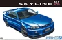 05858  автомобили и мотоциклы  Nissan BNR34 Skyline GT-R V-Spec II '02  (1:24) 2000000161334