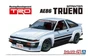 05896  автомобили и мотоциклы  Toyota Trueno '85 AE86 TRD  (1:24) 4905083053607