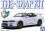 06251  автомобили и мотоциклы  Nissan R34 Skyline GT-R / White Snap Kit  (1:32) 4905083062517