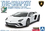 06345  автомобили и мотоциклы  Lamborghini Aventador (Pearl White) - SNAP KIT   (1:32) 4905083063453