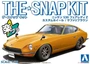 06477  автомобили и мотоциклы  Nissan S30 Fairlady Z Custom Wheel (Safari Brown) - SNAP KIT  (1:32) 4905083064771