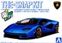 06544  автомобили и мотоциклы  Lamborghini Countach LPI 800-4 / Metallic Blue - SNAP KIT  (1:32) 4905083065440