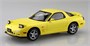 06554  автомобили и мотоциклы  ɛ̃fini FD3S RX-7 (Competition Yellow Mica) Snap Kit  (1:32) 4905083065549