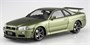 06559  автомобили и мотоциклы  Nissan Skyline R34 Spec II (Millennium Jade)  (1:24) 4905083065594