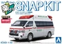 06585  автомобили и мотоциклы  Toyota Himedic Ambulance Snap Kit  (1:32) 4905083065853