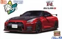 06594  автомобили и мотоциклы  R35 Nissan GT-R Nismo Special edit 2022 (Vibrant Red) Snap Car (1:24) 4905083065945