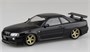 06631  автомобили и мотоциклы  Nissan Skyline GT-R -R34 Custom Wheel (Black Pearl)  (1:32) 2000002182368