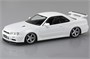 06632  автомобили и мотоциклы  Nissan Skyline GT-R -R34 Custom Wheel (White Pearl)  (1:32) 2000002182375