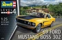 07025  автомобили и мотоциклы  '69 Ford Mustang Boss 302  (1:25) 4009803070254