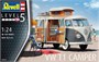 07674  автомобили и мотоциклы  VW T1 CAMPER  (1:24) 2000000176468