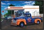 1076  автомобили и мотоциклы  1950 Chevy 3100 Pickup `Union 76`  (1:25) 849398020081