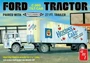 1221  автомобили и мотоциклы  Ford C-900 Tractor w/ Trailer  (1:25) 2000002084143