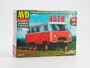 1497AVD  автомобили и мотоциклы  Микроавтобус У@З-452К  (1:43) 4610045014977