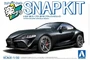 20033  автомобили и мотоциклы  Toyota GR Supra 2019 (Black Metallic) Snap Kit  (1:32) 4905083200339
