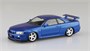 20275  автомобили и мотоциклы  Nissan R34 Skyline GT-R Custom Wheel (Bayside Blue) Snap Kit  (1:32) 4905083202753
