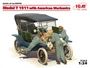 24010  автомобили и мотоциклы  Model T 1911  with American Mechanics  (1:24) 2000000088051