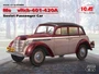 35484  автомобили и мотоциклы  Moskvitch-401-420A, Soviet Passenger Car  (1:35) 2000000129334