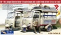 35GM0113  автомобили и мотоциклы  60‘~70’s Saigon Shuttle Motor-Tricycle Depot +driver (2in1) (1:35) 4892667351139
