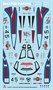 3641  автомобили и мотоциклы  LANCIA LC2  (1:24) 8001283036412