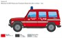 3663  автомобили и мотоциклы  Mercedes Benz G230 Feuerwehr  (1:24) 8001283036634