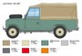 3665  автомобили и мотоциклы  Land Rover 109 LWB  (1:24) 8001283036658