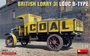 38027  автомобили и мотоциклы  BRITISH LORRY 3T LGOC B-TYPE  (1:35) 4820183313003