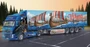 3867  автомобили и мотоциклы  VOLVO FH16 XL "Viking" with Reefer Trailer  (1:24) 8001283038676