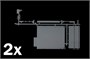 3888  автомобили и мотоциклы  Shipping Container 20 Ft.  (1:24) 8001283038881