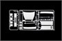 3924  автомобили и мотоциклы  MERCEDES-BENZ SK EUROCAB 6x4  (1:24) 8001283039246