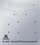 3961  автомобили и мотоциклы  Scania S770 4x2 Normal Roof - LIMITED EDITION  (1:24) 8001283039611