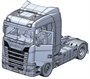 3961  автомобили и мотоциклы  Scania S770 4x2 Normal Roof - LIMITED EDITION  (1:24) 8001283039611