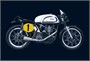 4602  автомобили и мотоциклы  NORTON MANX 500cc 1951  (1:9) 8001283046022