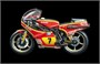 4644  автомобили и мотоциклы  Suzuki RG 500 XR27  (1:9) 8001283046442