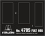 4705  автомобили и мотоциклы  FIAT Abarth 695SS/Assetto Corsa  (1:12) 8001283047050
