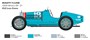 4710  автомобили и мотоциклы  Bugatti Type 35B  (1:12) 8001283047104