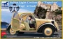 CB35165  автомобили и мотоциклы  Italian Light Civilian Car Topolino (open top) w/Lady & dog  (1:35) 4544032703165