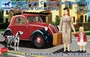 CB35167  автомобили и мотоциклы  Italian Light Civilian Car (Hard Top) w Lady & Girl w/ Dog  (1:35) 4544032705336