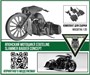 DMS-35007  автомобили и мотоциклы  Японский мотоцикл Stateline Slammer Bagger Concept  (1:35) 2000000259901