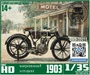 DMS-35011  автомобили и мотоциклы  Американский мотоцикл First 1903-1904  (1:35) 2000000259970