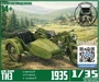 DMS-35081  автомобили и мотоциклы  ТИЗ-АМ-600 с коляской (гражданская версия)  (1:35) 2000002055624