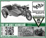 DMS-35081  автомобили и мотоциклы  ТИЗ-АМ-600 с коляской (гражданская версия)  (1:35) 2000002055624