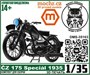DMS-35163  автомобили и мотоциклы  ČZ 175 Speciál 1935  (1:35) 2000002158028