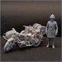 DMS-35281  автомобили и мотоциклы  FN M12SM Brandweerwagen (+ фигура пожарного)  (1:35) 2000002219699
