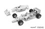RS-004  автомобили и мотоциклы  McLaren MP4/4 1988  (1:12) 4897038553747